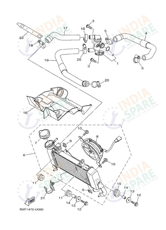 RADIATOR & HOSE